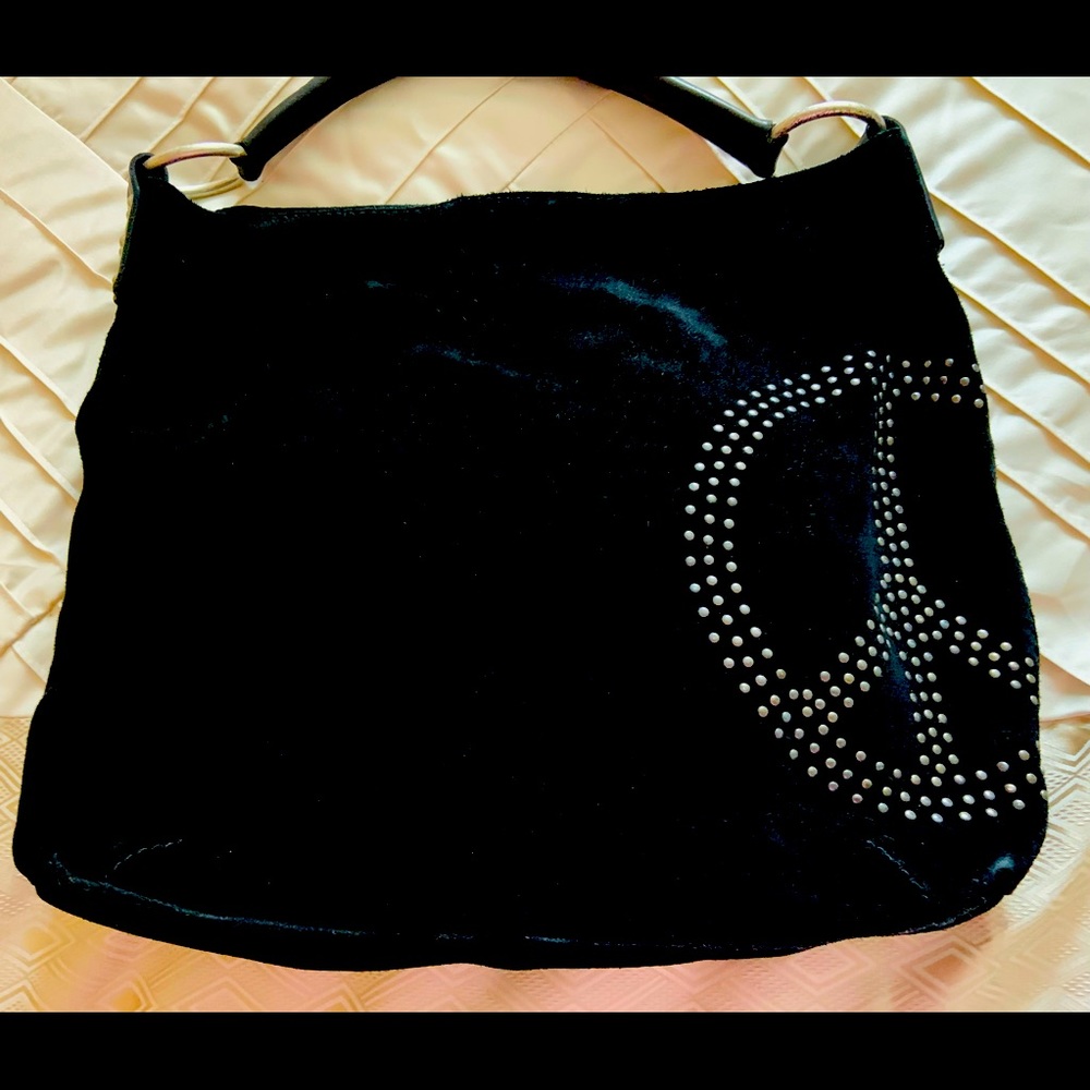 Lucky Brand Suede & Leather Handbag